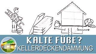 Kellerdeckendämmung – nie mehr kalte Füße