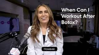 When Can I Workout After A Botox Treatment? (Best Botox Injectors 2021)