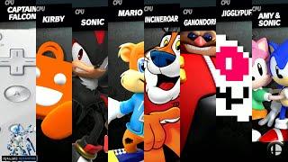 Wiimote vs Eshop Bag vs Shadow vs Conker vs Tony vs Eggman vs Skel Monsta vs Sonic & Amy