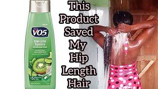 VO5 SHAMPOO REVIEW // THIS PRODUCT SAVED MY HIP LENGTH HAIR // RELAXED HAIR // HAIRLISTABOMB