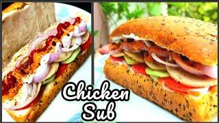 Chicken Sub Recipe #shorts