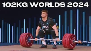 Men's -102kg World Championships 2024 | Full Session