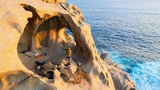 Incredible Cave to Camp and Fish Below