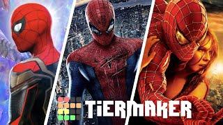 Spiderman Tier Ranking (Movies, Shows & Video Games)