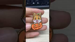 Enamel pin design, manufacturing #enamelpins #cutecat #enamelpin #usa #lapelpin