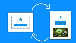 Upload and Preview Image Using HTML,CSS & JavaScript