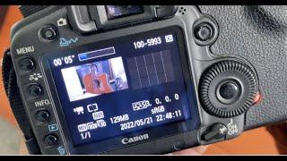 How to shoot Video on Canon 5D Mark II