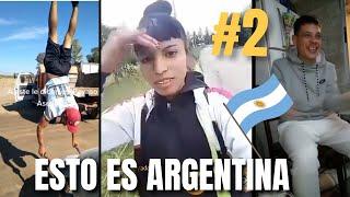 Esto es Argentina #2  Lo Mejor de TikTok, Vídeos Graciosos// Si Te Ríes Pierdes  nivel argentino