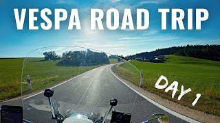 Vespa Road Trip towards the Alps Day 1