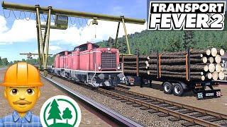 Transport Fever 2 | S7 F63 | Holzschwellen für mehr Holz | Lets Play | deutsch