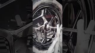 BLACK CHROME - CAT VELG BLACK CHROME - EFEK CHROME #shorts #blackchrome #velgblackchrome