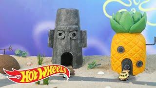 The SpongeBob Squarepants Bikini Bottom Bandit Strikes Again | @HotWheels