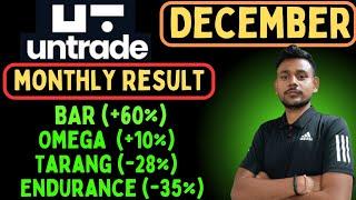 UnTrade December Month Profit Or Loss‼️UPTO 35% तक Loss‼️Omega is All Time Best #switch2untrade