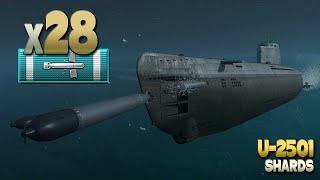 Action packed thriller with the Submarine U-2501 - World of Warships