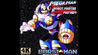 Mega Man Robot Master Mayhem 3.1 MUGEN Playthrough with Burst Man (4K/60fps)