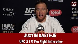 Justin Gaethje plans on “WAR” with Rafael Fiziev “I don’t plan on going hospital” | UFC 313