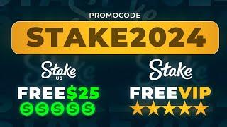 Stake com Promo Code: STAKE2024 - Free VIP Bonus / Free $25 SC Bonus on Stake US - stake code review