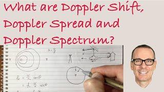 What are Doppler Shift, Doppler Spread, and Doppler Spectrum?