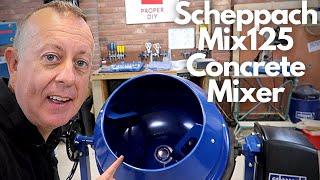 Scheppach Mix 125 Concrete Mixer Review