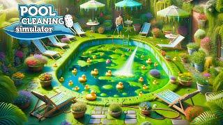 Pool Cleaning Simulator Gameplay | That Deja Vu Feeling With Rubber Ducks