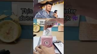 The coolest mini printer  Mini Inkless Pocket Thermal Paper Printer review #tech #coolgadgets