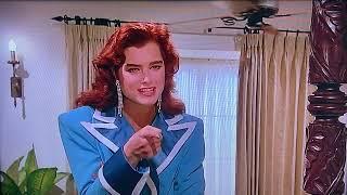 Brooke Shields (as Comic Strip Heroine Brenda Starr) Discovers The Belly Button in 1986