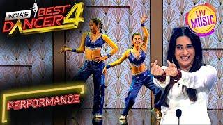 'Husn Hai Suhana' पर Chitrakshi-Saumya की Energetic Choreography |India's Best DancerS4 |Performance