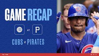 Game Highlights: Cubs Come from Behind to Beat the Pirates and Sweep the Series! | 8/28/24