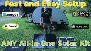 The Easiest Solar Install | Solar Kits for RV's