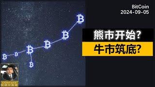 BTC震荡下跌，是熊市的开始？还是牛市的筑底？短线操作。#btc #eth