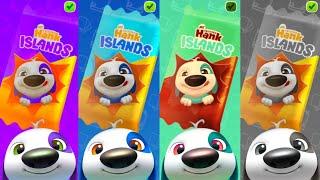 My Talking Hank Islands NEW GAME Color Reaction HD Gameplay