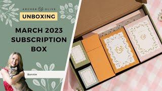 March 2023 Subscription Box UNBOXING | SPOILER ALERT