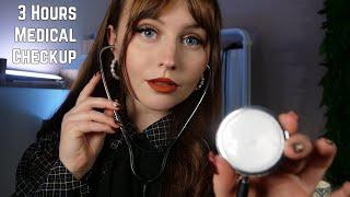 ASMR 3 HOURS Medical Check Up Compilation (Close up Medical Personal Attention)