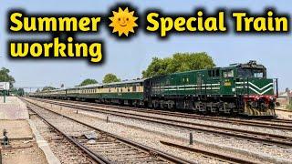 Summer Special Train working