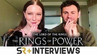 The Rings Of Power's Morfydd Clark & Charlie Vickers Talk Galadriel & Sauron's Season 2 Fight