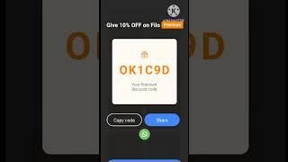 filo app discount coupon code filo app coupon code 10% discount #2023 #filoapp #shorts #viral #trend