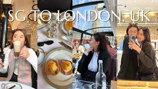 SG TO LONDON UK vlog: what to do/eat in london & where to go/shop, oxford street/bond street area