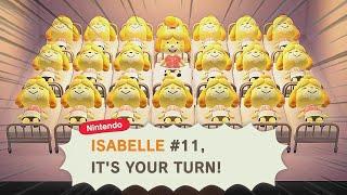 What Is Isabelle Doing before You Load the Game