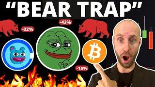 The ONLY Crypto Altcoins I Have Confidence in During This Dip!? (AVOID THESE HUGE MISTAKES!!!)