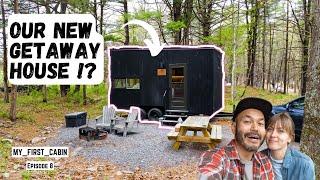 Our New Getaway House!? Tiny Home Cabin Get Away Review - MFC Ep 8