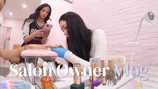 opening my second nyc salon (first week of opening, 25th birthday vlog)