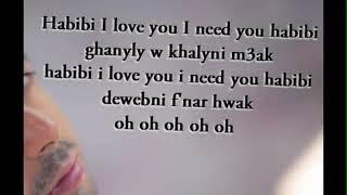 Pitbull & Ahmed Chawki - Habibi I love you (lyric song)