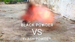 Black Powder Vs Flash Powder | Firecrackers