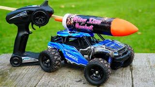 Experiment: XXL FIREWORKS vs RC Toy CAR!