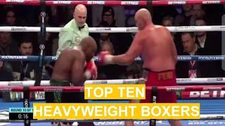 Top 10 Heavyweight Boxers || Who Is The Number One? elimfro Virgo #trendingvideo