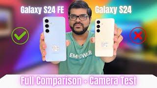 Galaxy S24 FE Vs Galaxy S24 Comparison  | Kaunsa Better Hain Under Rs.60,000 ?