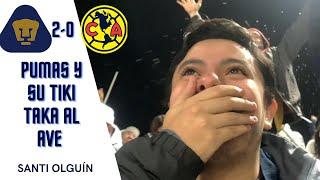 PUMAS 2-0 AMERICA (Copa SKY) | REGALO DE NAVIDAD; PRIMER VICTORIA DE RAFA PUENTE | REACCIONANDO