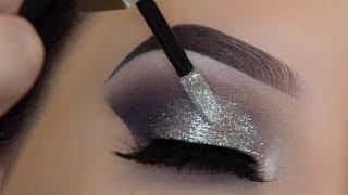 5 Minute Glitter Eye Makeup | Easiest Glitter Look Ever!!