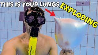 How To Make Your Lungs Explode When Scuba Diving