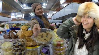 Orta Asya'nın ZENGİN Ülkesi Kazakistan'da PAZARda FİYATLAR